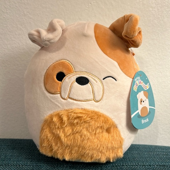 Squishmallows Accessories - Squishmallow Brock the Bulldog